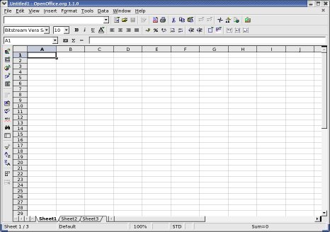 Blank Spreadsheet